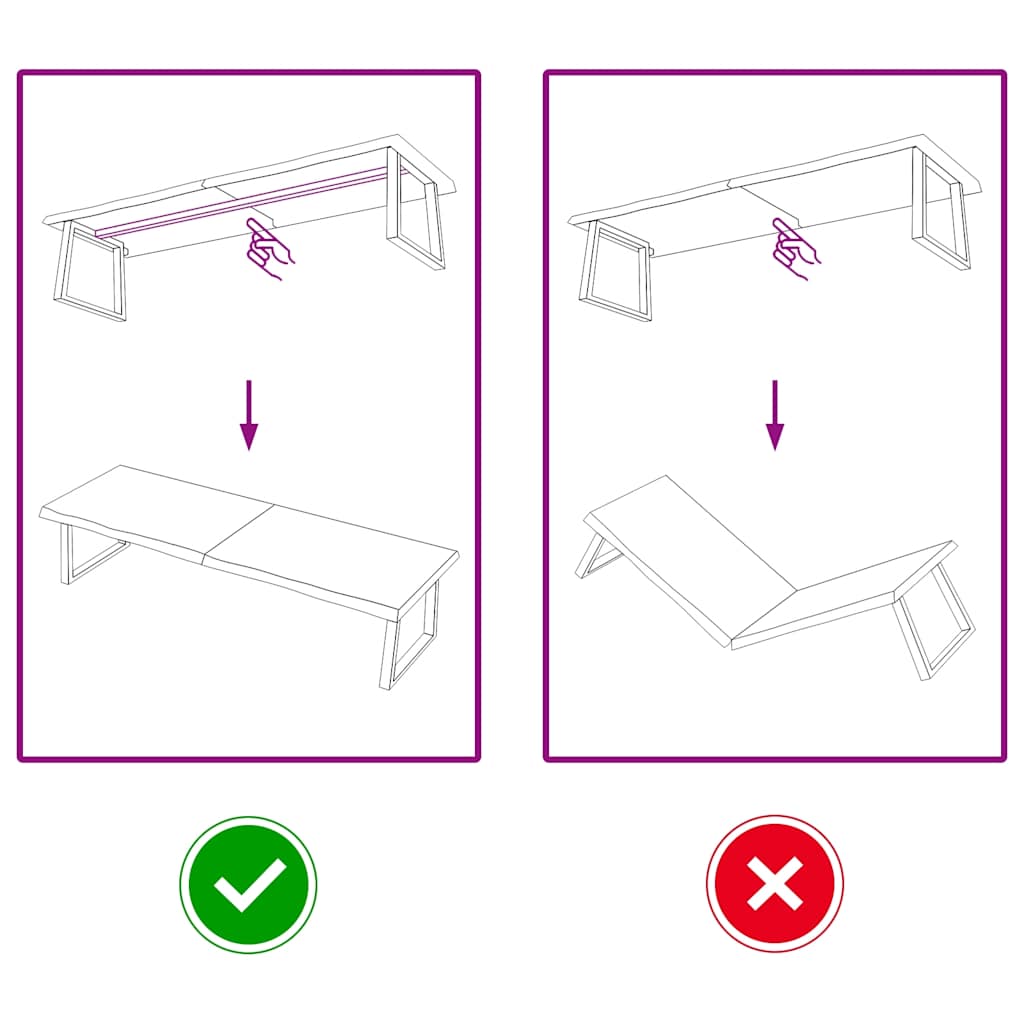 Tafelblad 180x60x(2-6)cm behandeld massief eikenhout lichtbruin is nu te koop bij PeponiXL, paradijselijk wonen!