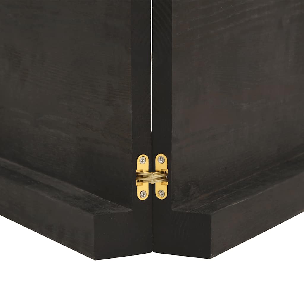 Tafelblad 120x50x(2-6)cm behandeld eikenhout donkerbruin is nu te koop bij PeponiXL, paradijselijk wonen!