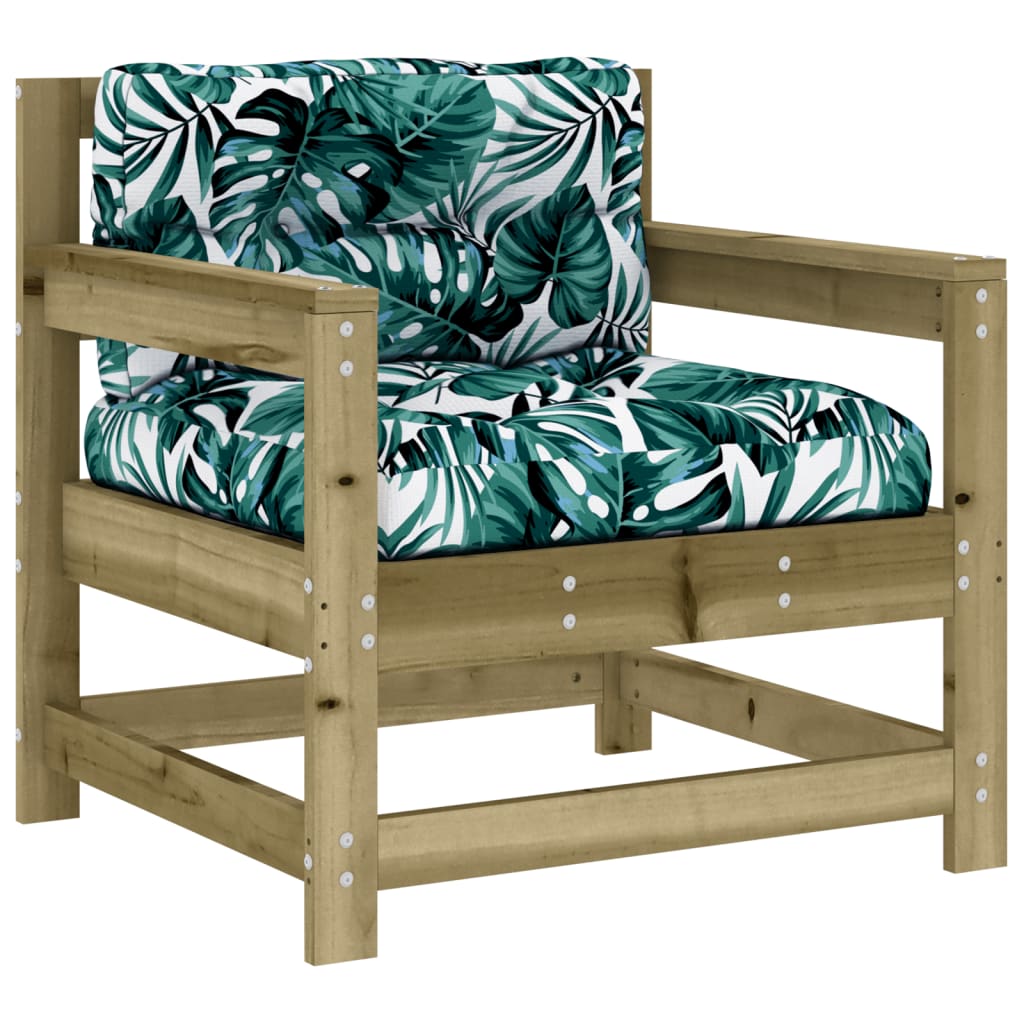 7-delige Loungeset met kussens geïmpregneerd grenenhout is nu te koop bij PeponiXL, paradijselijk wonen!