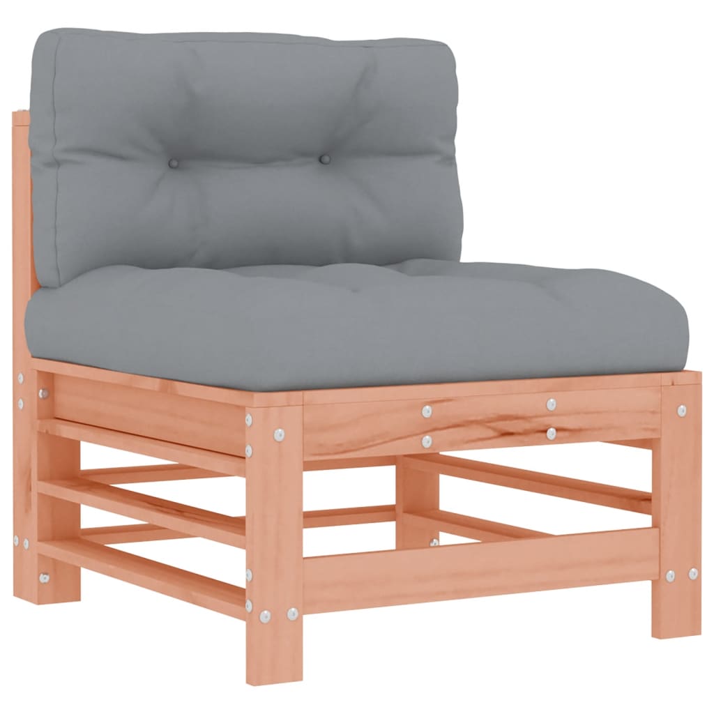 3-delige Loungeset met kussens massief douglashout is nu te koop bij PeponiXL, paradijselijk wonen!