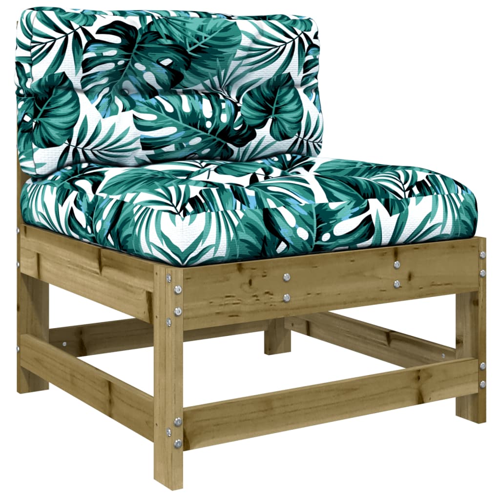 10-delige Loungeset met kussens geïmpregneerd grenenhout is nu te koop bij PeponiXL, paradijselijk wonen!