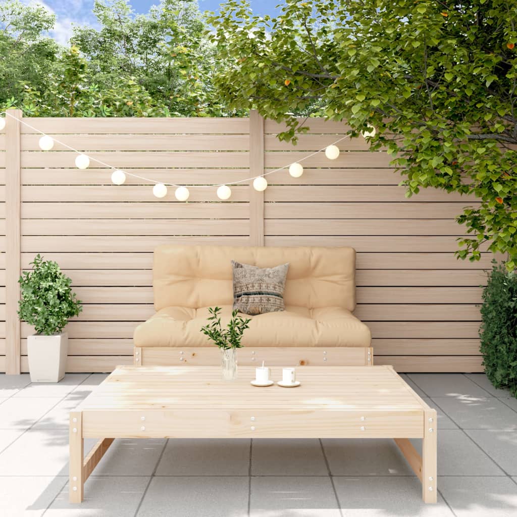 2-delige Loungeset met kussens massief grenen is nu te koop bij PeponiXL, paradijselijk wonen!