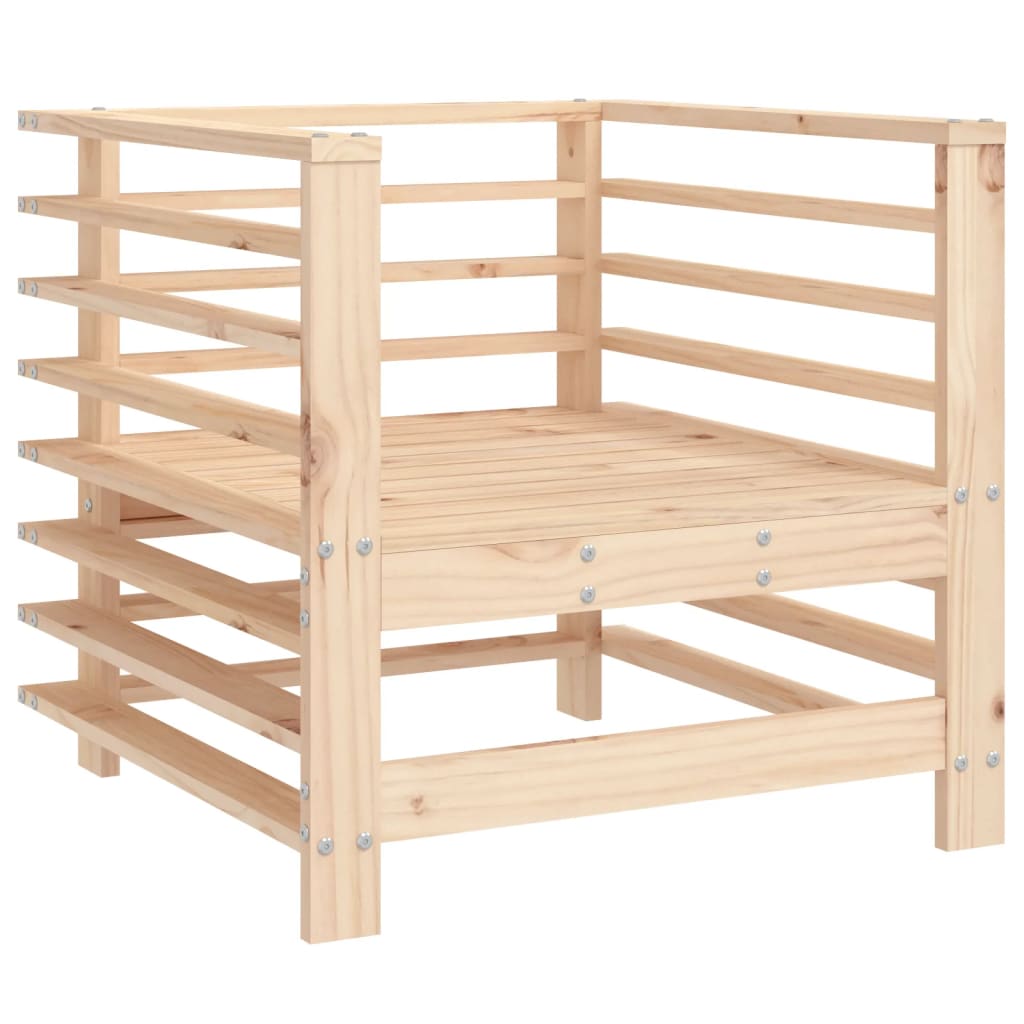 7-delige Loungeset massief grenenhout is nu te koop bij PeponiXL, paradijselijk wonen!