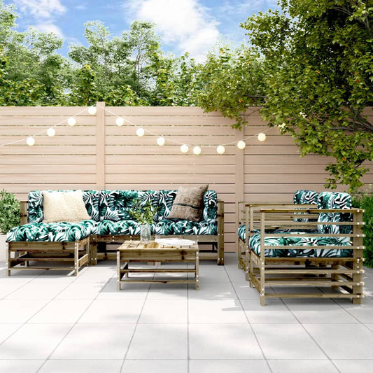 7-delige Loungeset geïmpregneerd grenenhout is nu te koop bij PeponiXL, paradijselijk wonen!