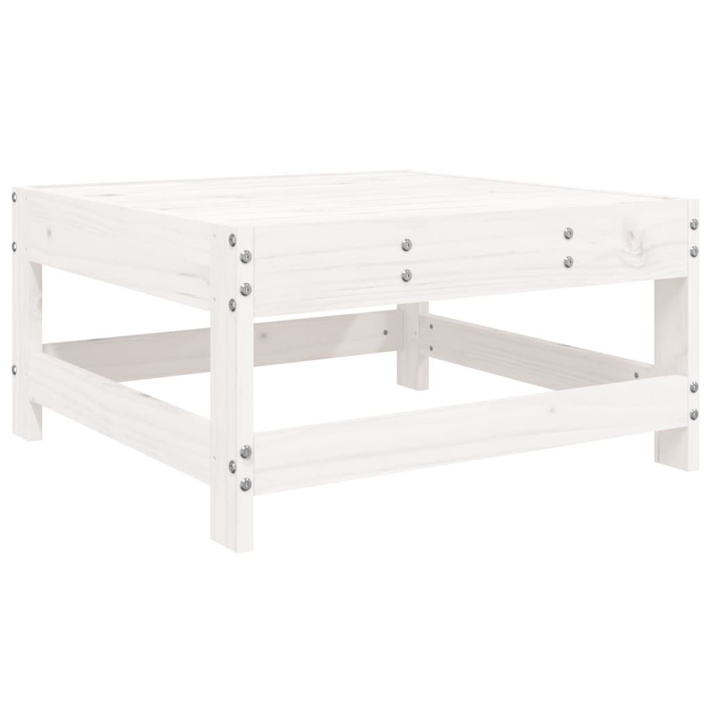 8-delige Loungeset massief grenenhout wit is nu te koop bij PeponiXL, paradijselijk wonen!