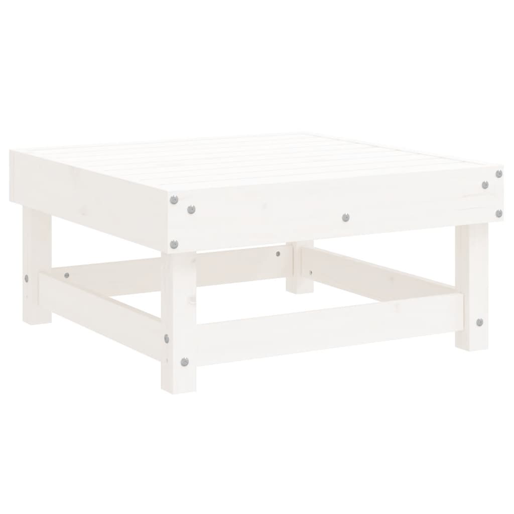 6-delige Loungeset massief grenenhout wit is nu te koop bij PeponiXL, paradijselijk wonen!