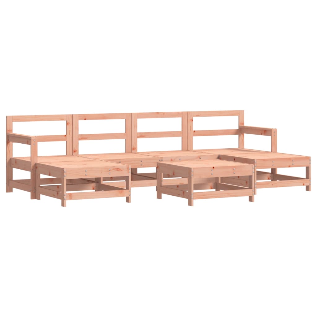 7-delige Loungeset massief douglashout is nu te koop bij PeponiXL, paradijselijk wonen!