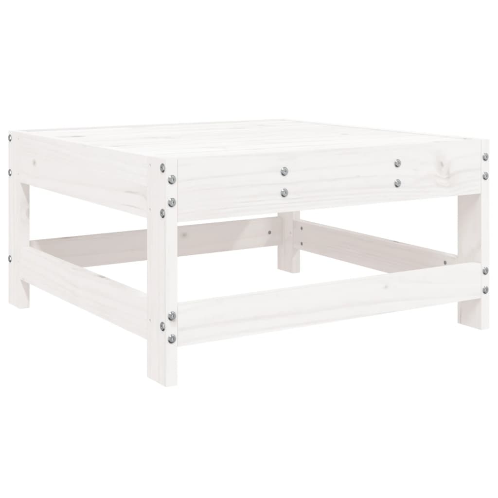 8-delige Loungeset massief grenenhout wit is nu te koop bij PeponiXL, paradijselijk wonen!