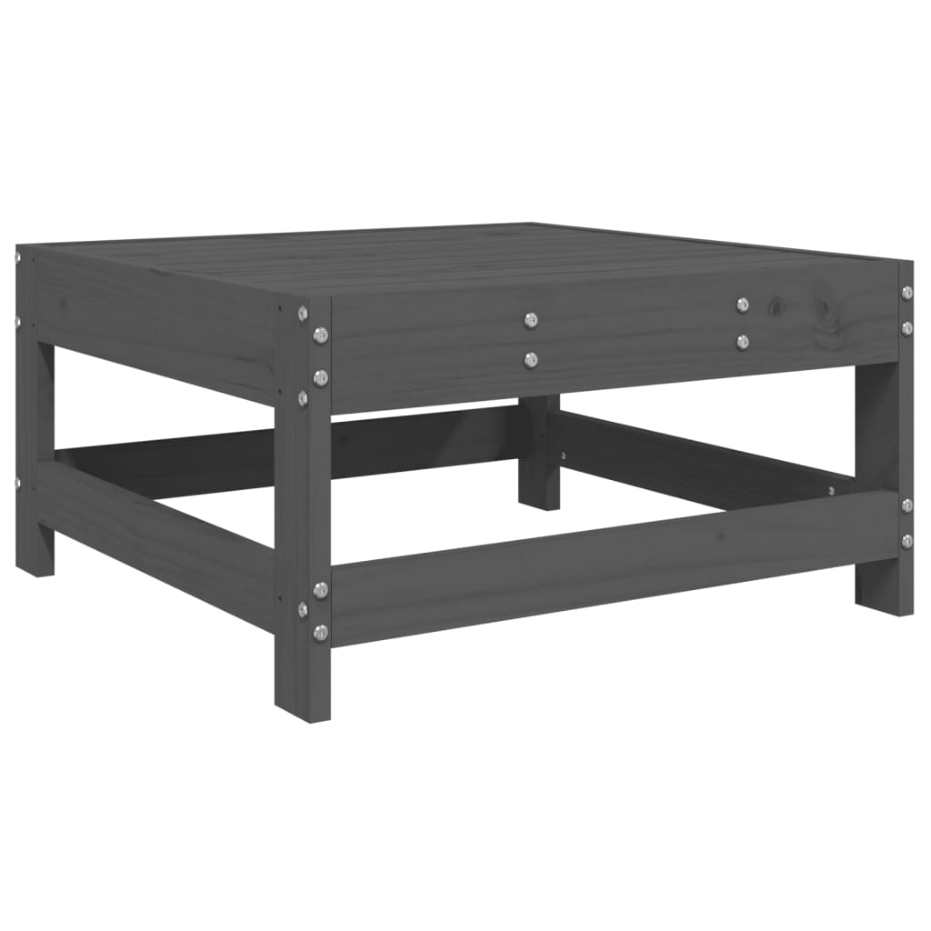 6-delige Loungeset massief grenenhout grijs is nu te koop bij PeponiXL, paradijselijk wonen!