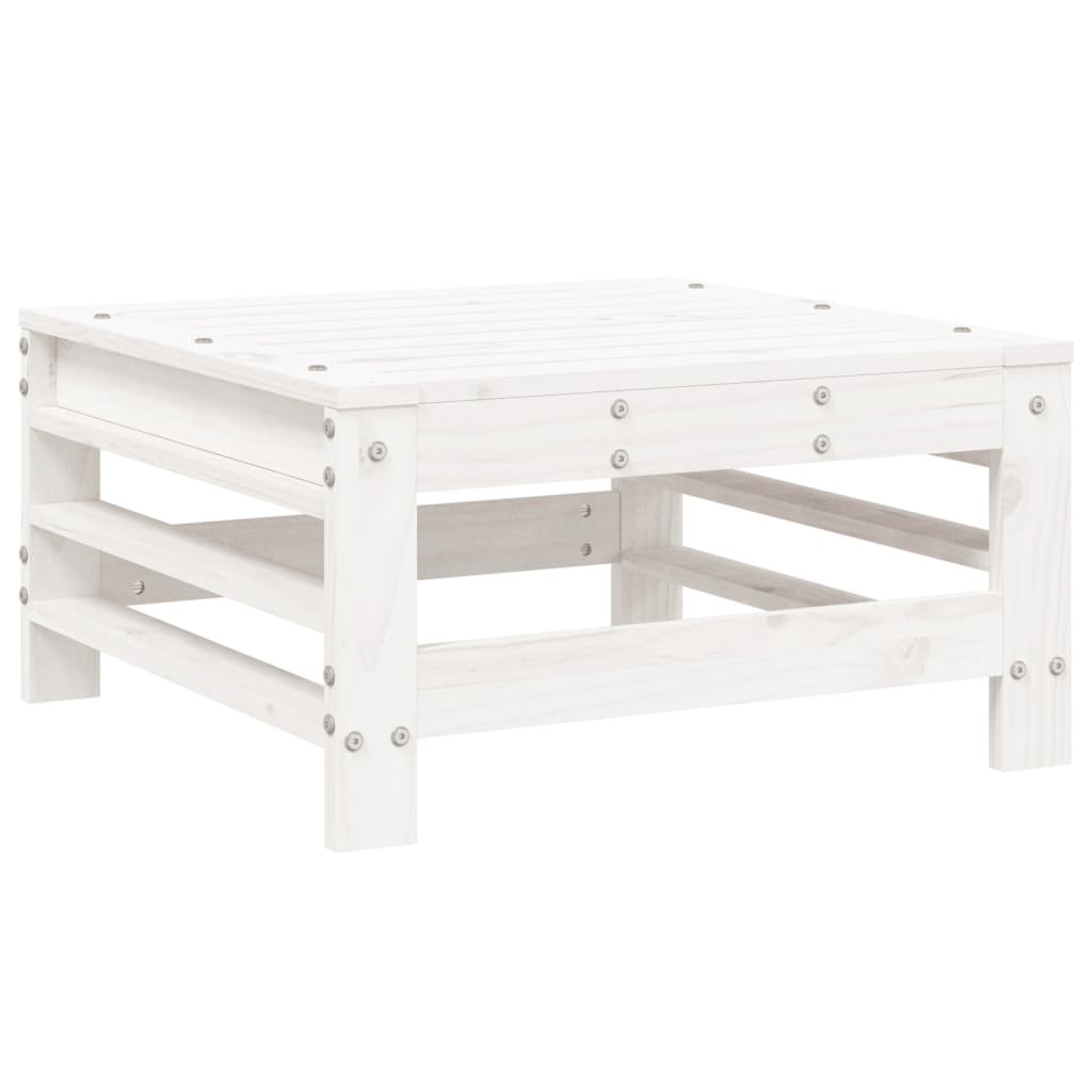 8-delige Loungeset massief grenenhout wit is nu te koop bij PeponiXL, paradijselijk wonen!