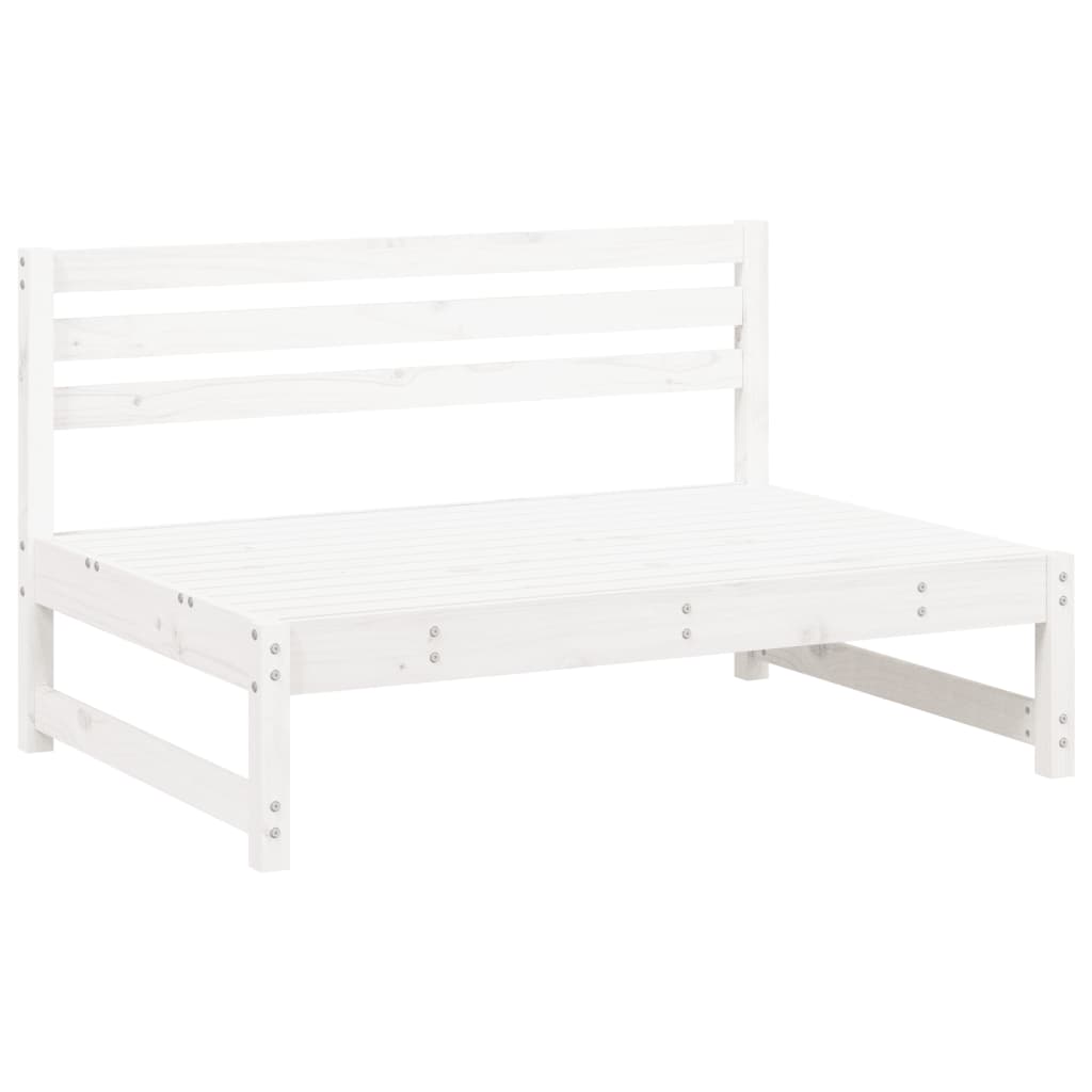 4-delige Loungeset massief grenenhout wit is nu te koop bij PeponiXL, paradijselijk wonen!