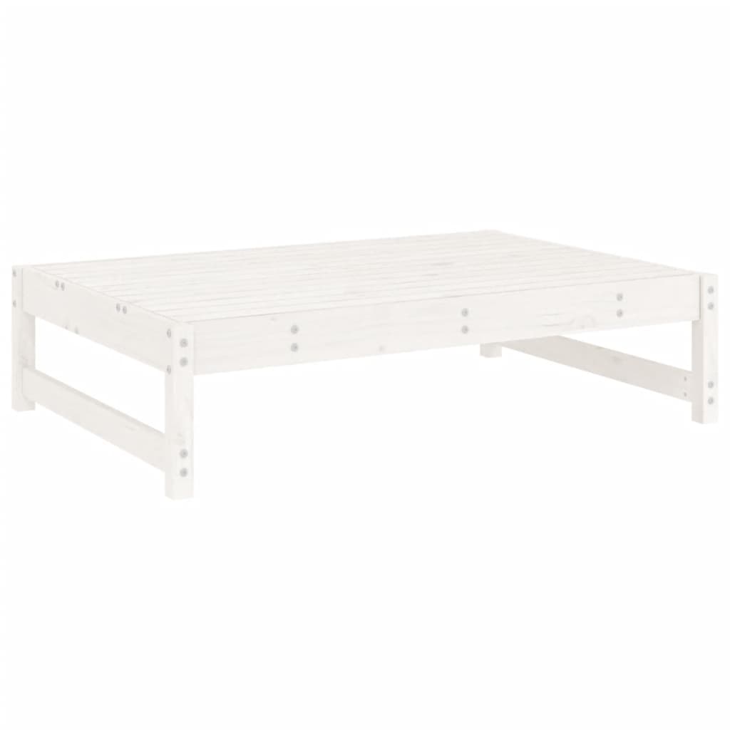 4-delige Loungeset massief grenenhout wit is nu te koop bij PeponiXL, paradijselijk wonen!