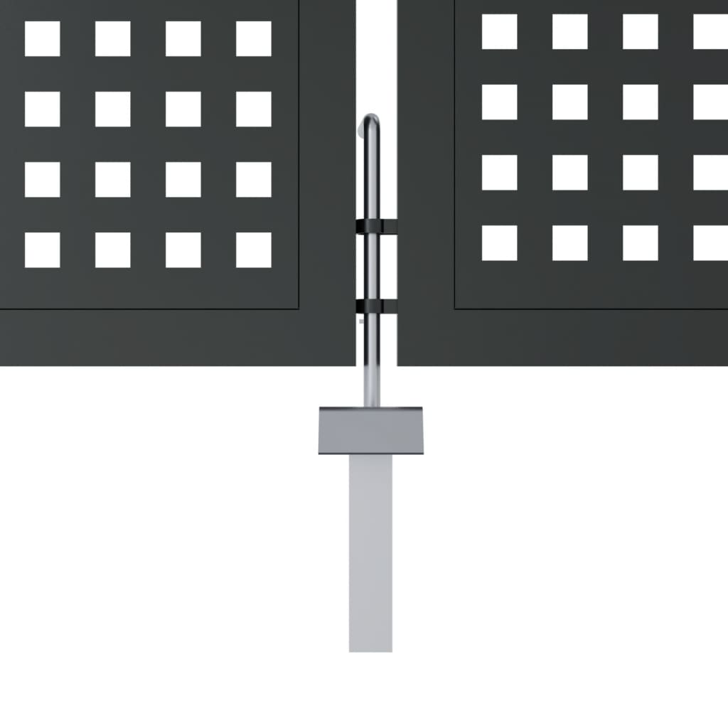 Tuinpoort Antraciet 300x100 cm Staal is nu te koop bij PeponiXL, paradijselijk wonen!