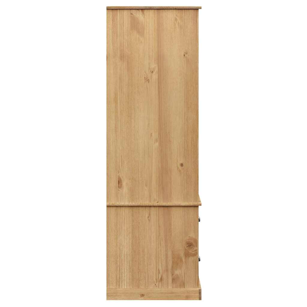 Kledingkast VIGO 90x55x170 cm massief grenenhout is nu te koop bij PeponiXL, paradijselijk wonen!