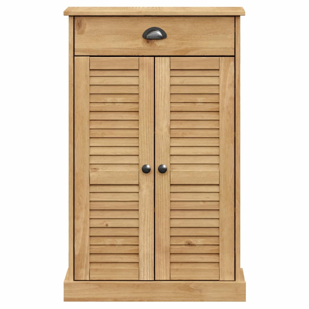 Schoenenkast VIGO 60x35x96 cm massief grenenhout is nu te koop bij PeponiXL, paradijselijk wonen!