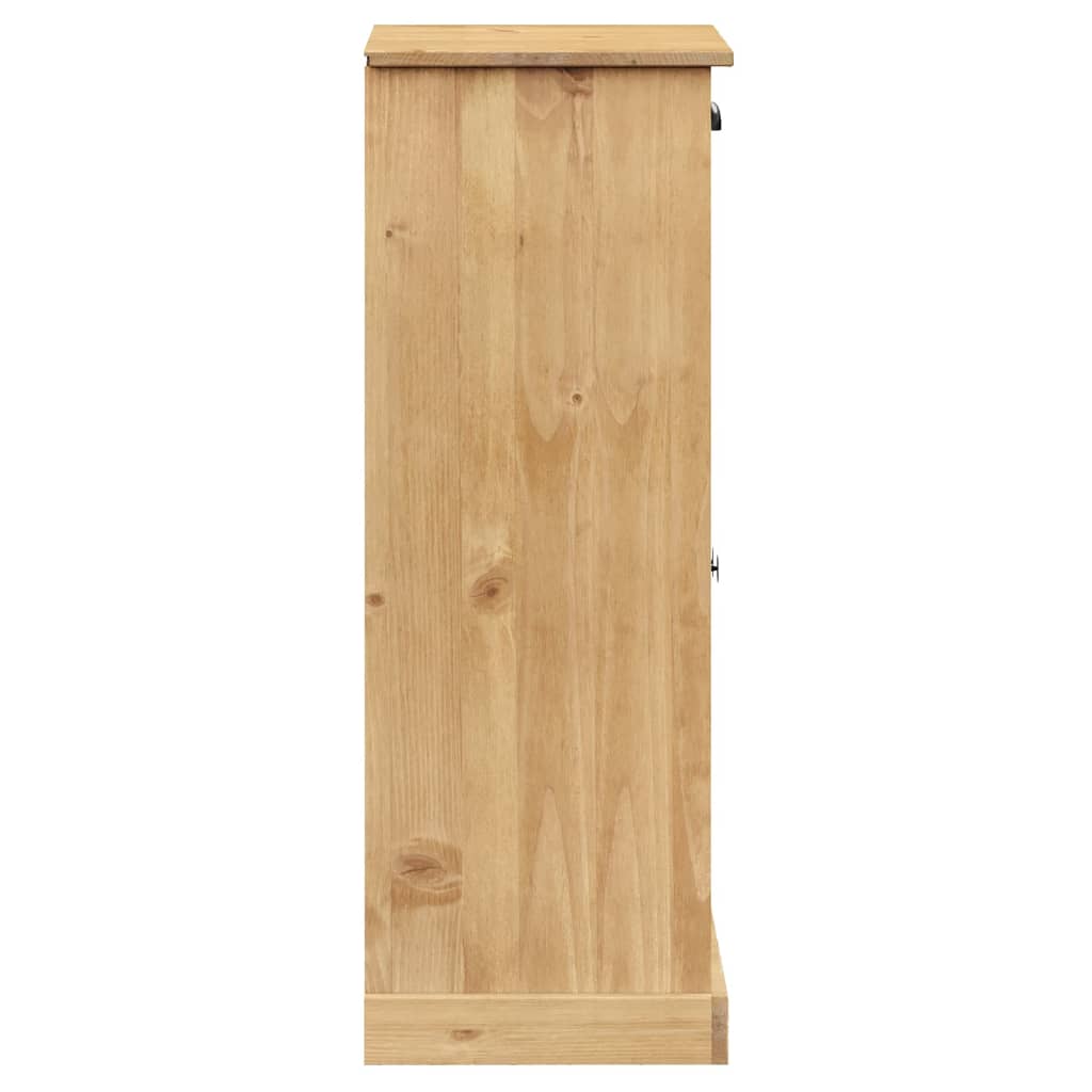 Schoenenkast VIGO 60x35x96 cm massief grenenhout is nu te koop bij PeponiXL, paradijselijk wonen!