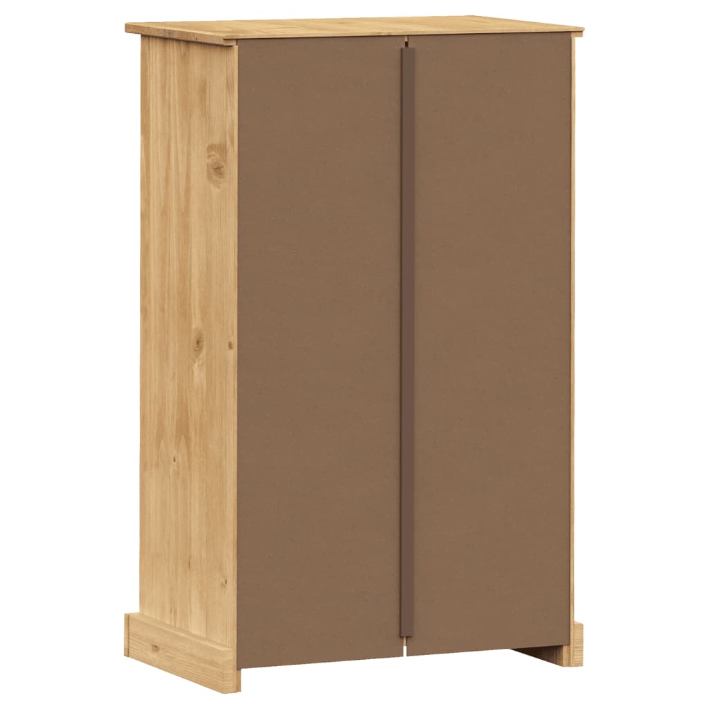 Schoenenkast VIGO 60x35x96 cm massief grenenhout is nu te koop bij PeponiXL, paradijselijk wonen!
