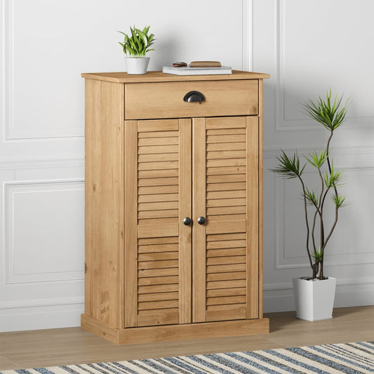 Schoenenkast VIGO 60x35x96 cm massief grenenhout is nu te koop bij PeponiXL, paradijselijk wonen!