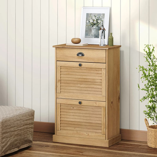 Schoenenkast VIGO 60x35x96 cm massief grenenhout is nu te koop bij PeponiXL, paradijselijk wonen!
