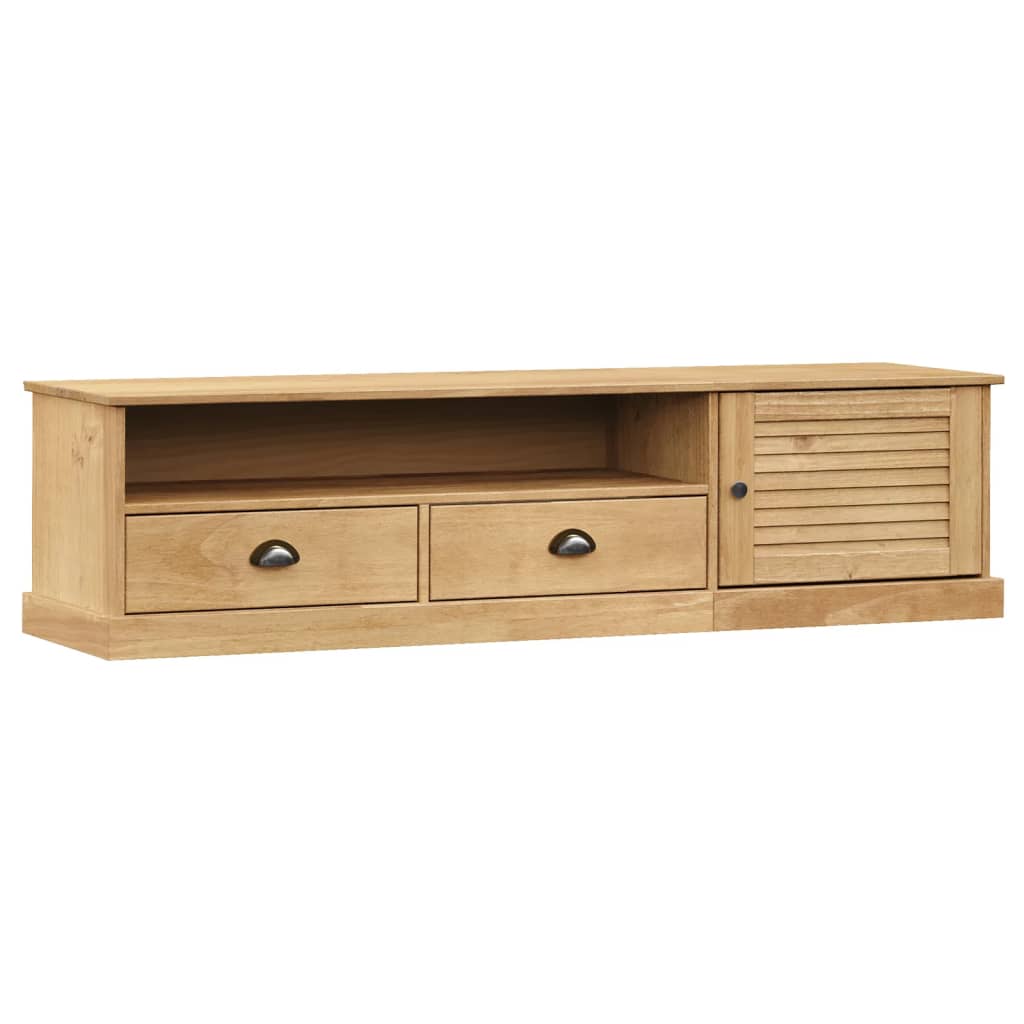 Tv-meubel VIGO 156x40x40 cm massief grenenhout is nu te koop bij PeponiXL, paradijselijk wonen!