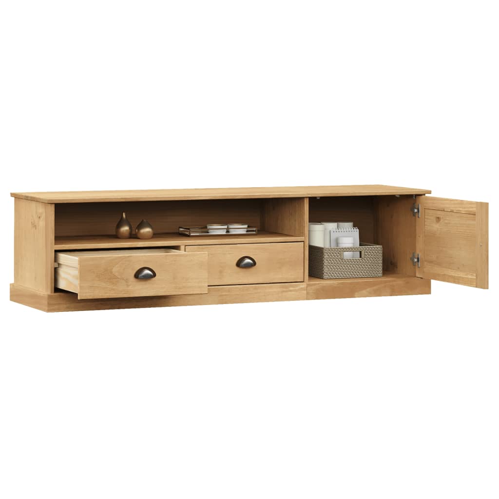 Tv-meubel VIGO 156x40x40 cm massief grenenhout is nu te koop bij PeponiXL, paradijselijk wonen!