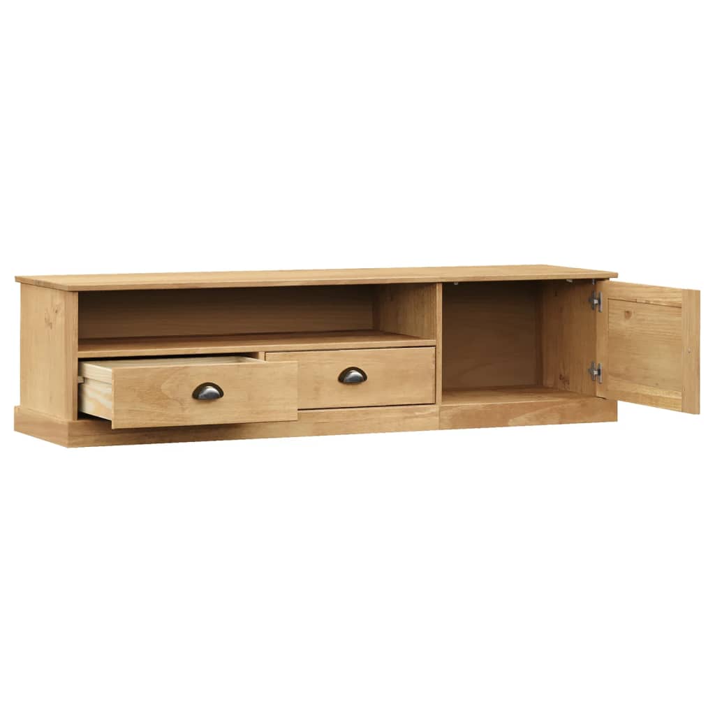 Tv-meubel VIGO 156x40x40 cm massief grenenhout is nu te koop bij PeponiXL, paradijselijk wonen!