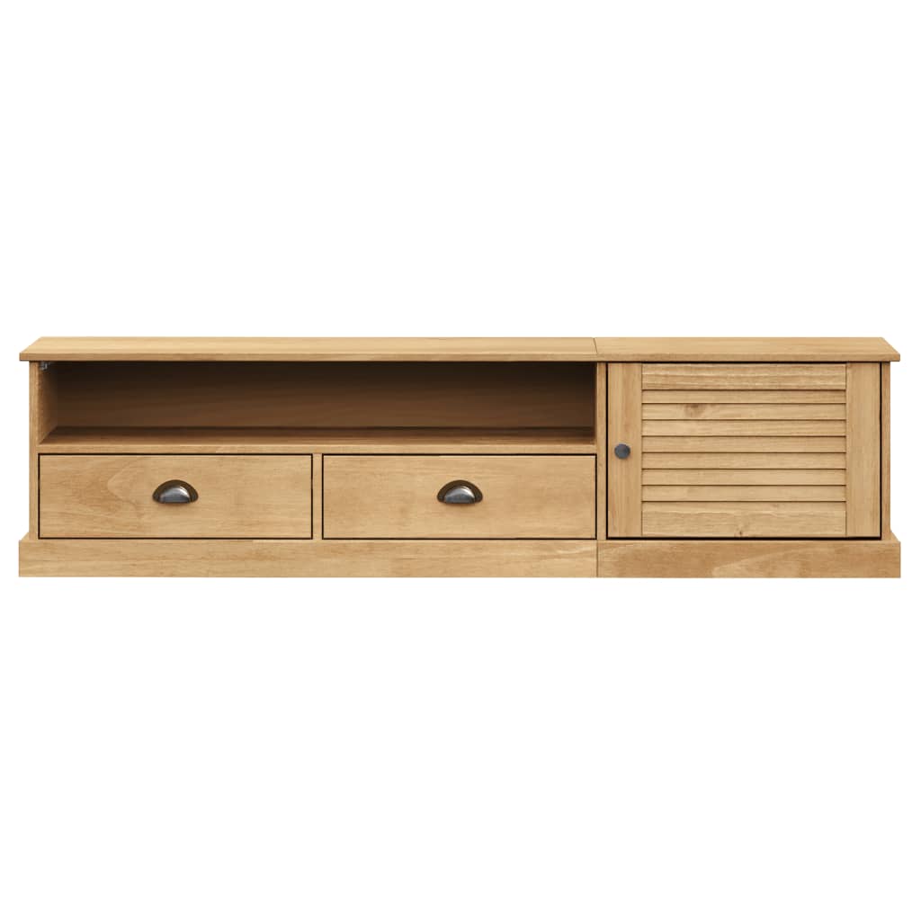Tv-meubel VIGO 156x40x40 cm massief grenenhout is nu te koop bij PeponiXL, paradijselijk wonen!