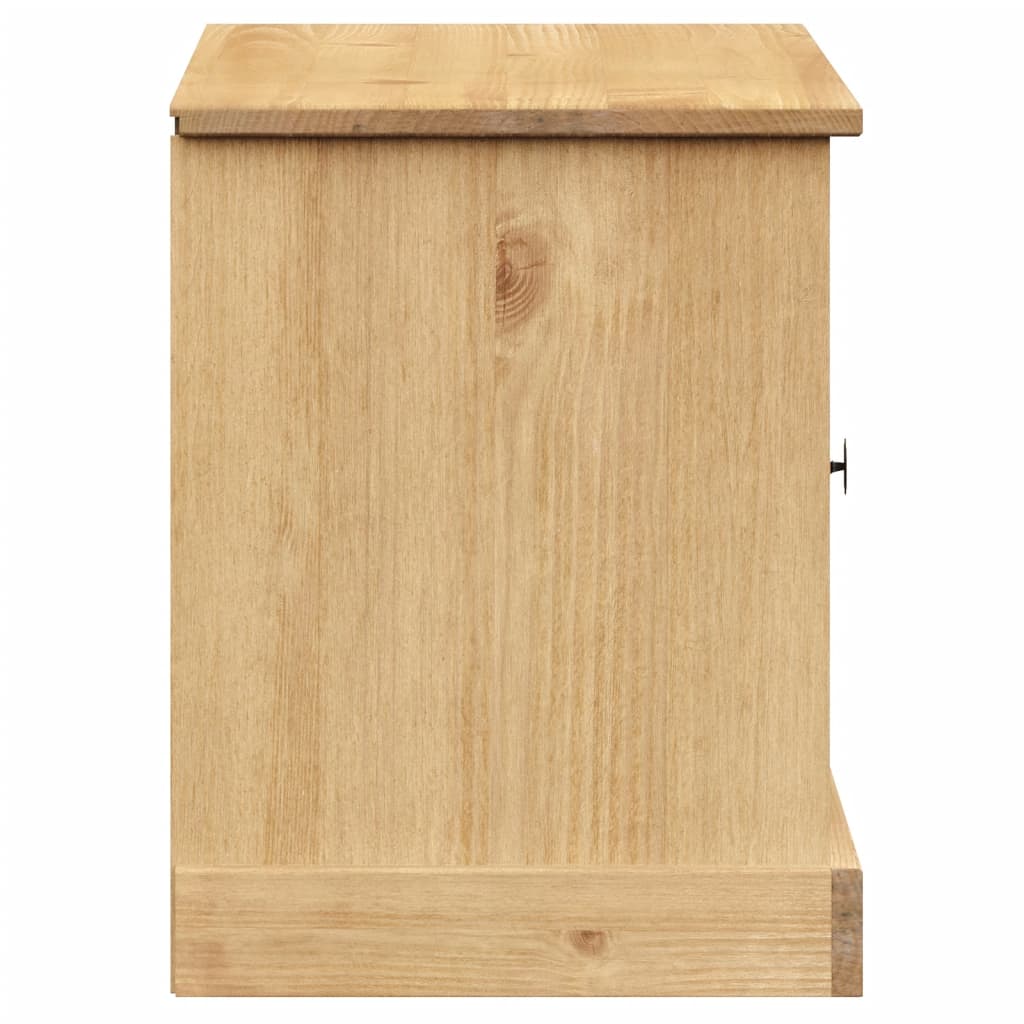 Schoenenbank VIGO 106x35x45 cm massief grenenhout is nu te koop bij PeponiXL, paradijselijk wonen!