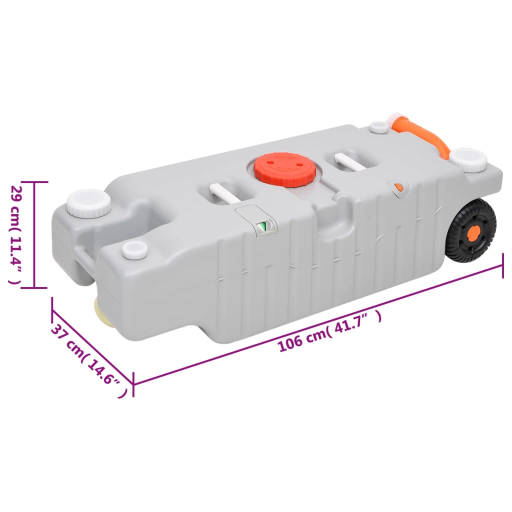 Campingtoilet en watertankset draagbaar is nu te koop bij PeponiXL, paradijselijk wonen!