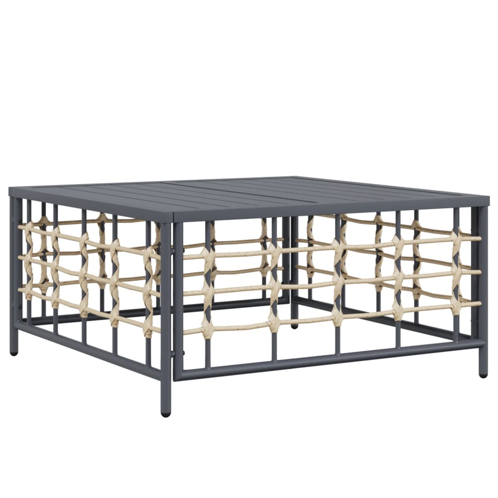 8-delige Loungeset met kussens poly rattan antracietkleurig is nu te koop bij PeponiXL, paradijselijk wonen!