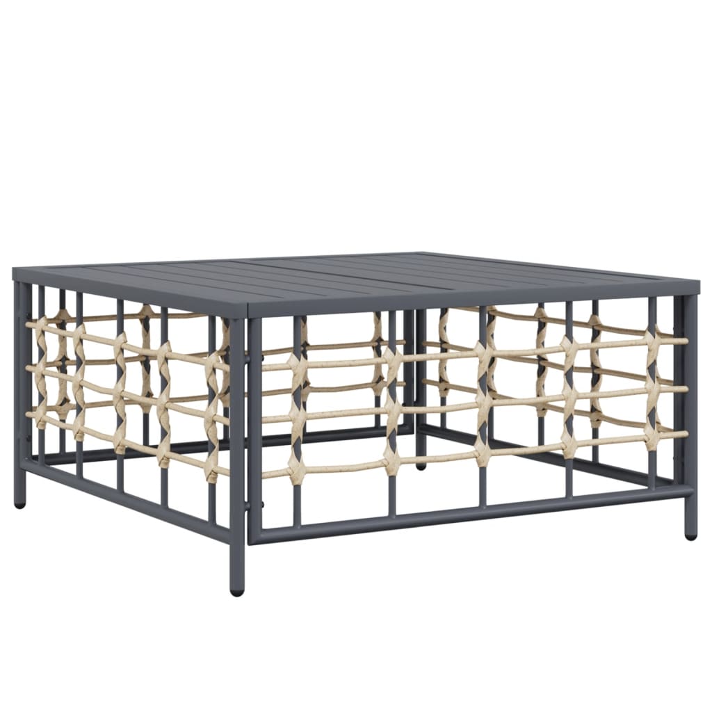 7-delige Loungeset met kussens poly rattan antracietkleurig is nu te koop bij PeponiXL, paradijselijk wonen!