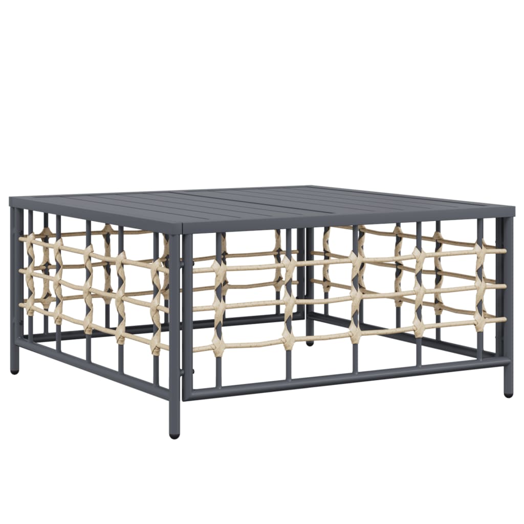 8-delige Loungeset met kussens poly rattan antracietkleurig is nu te koop bij PeponiXL, paradijselijk wonen!