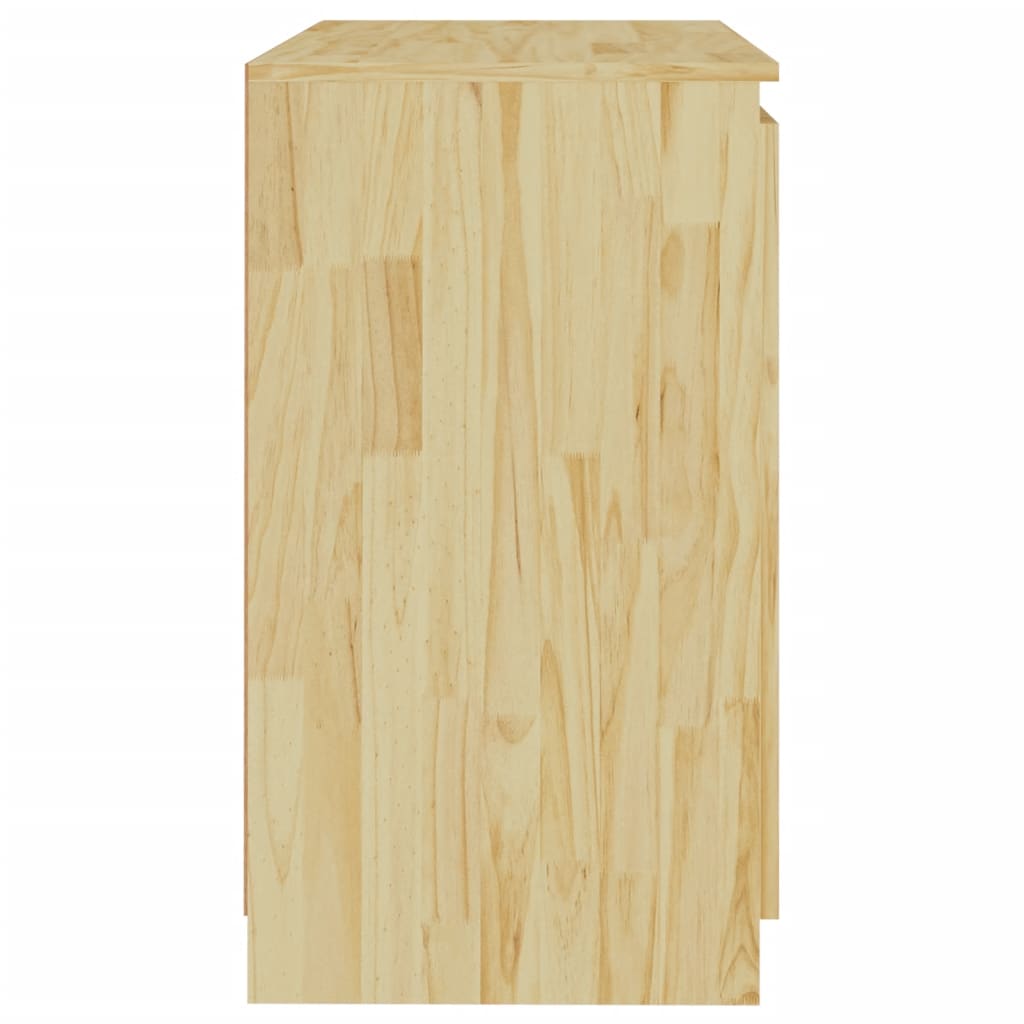 Bijzetkast 60x36x65 cm massief grenenhout is nu te koop bij PeponiXL, paradijselijk wonen!