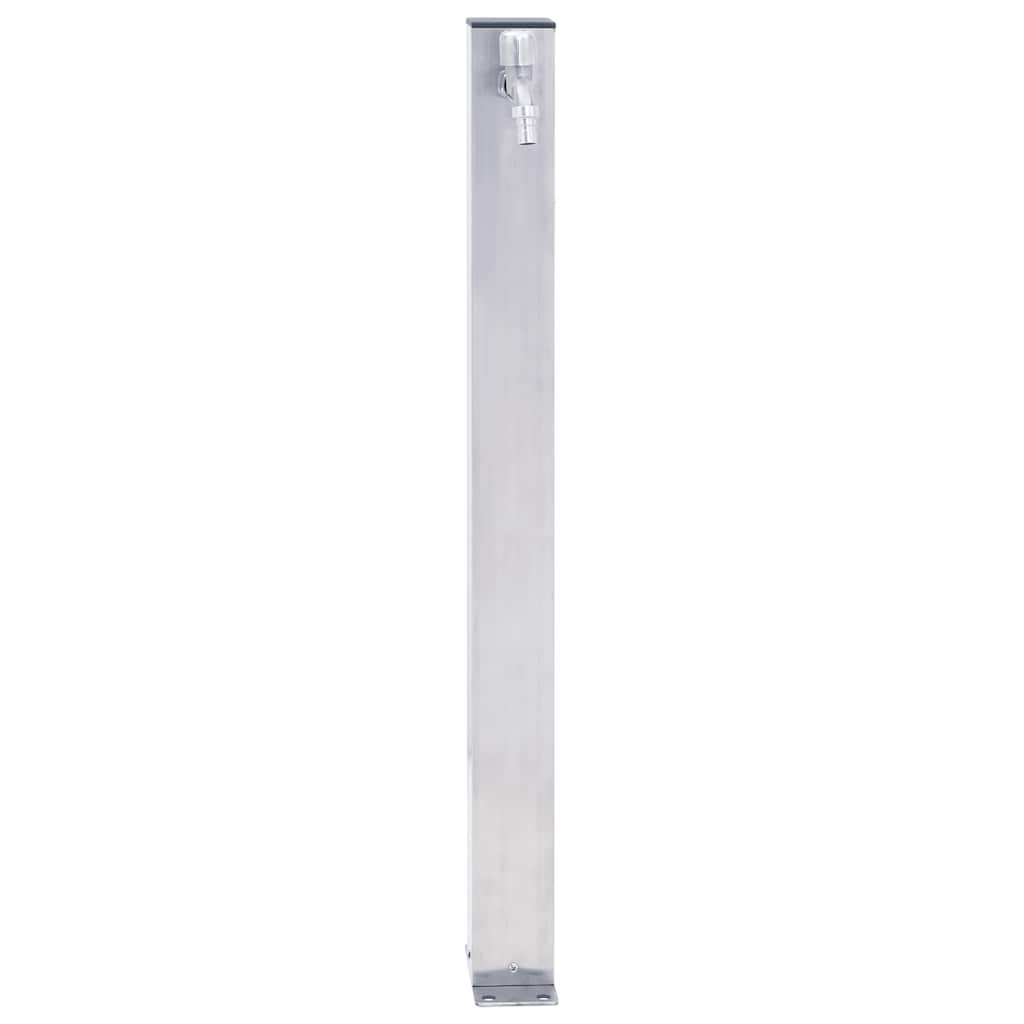 Waterzuil vierkant 40 cm roestvrij staal is nu te koop bij PeponiXL, paradijselijk wonen!