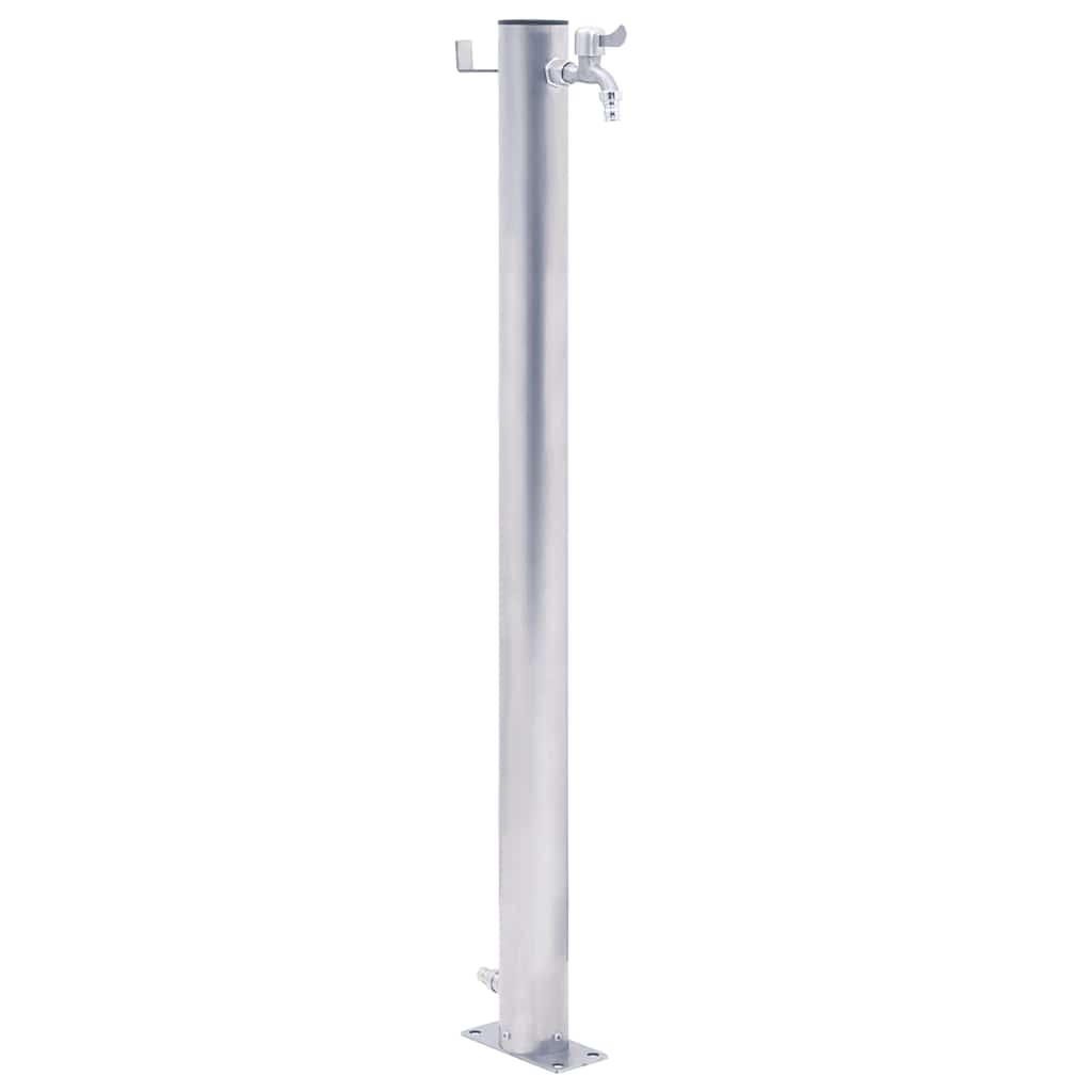 Waterzuil rond 40 cm roestvrij staal is nu te koop bij PeponiXL, paradijselijk wonen!