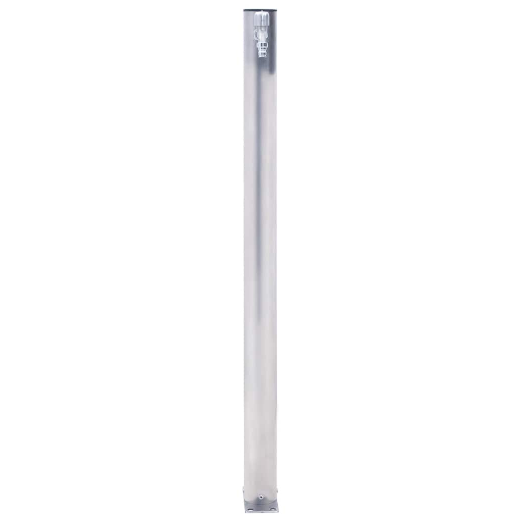 Waterzuil rond 40 cm roestvrij staal is nu te koop bij PeponiXL, paradijselijk wonen!
