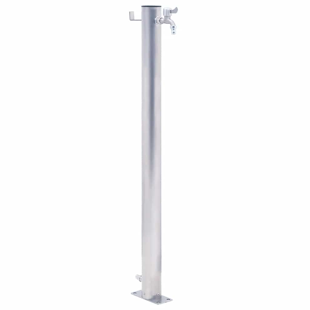 Waterzuil rond 60 cm roestvrij staal is nu te koop bij PeponiXL, paradijselijk wonen!