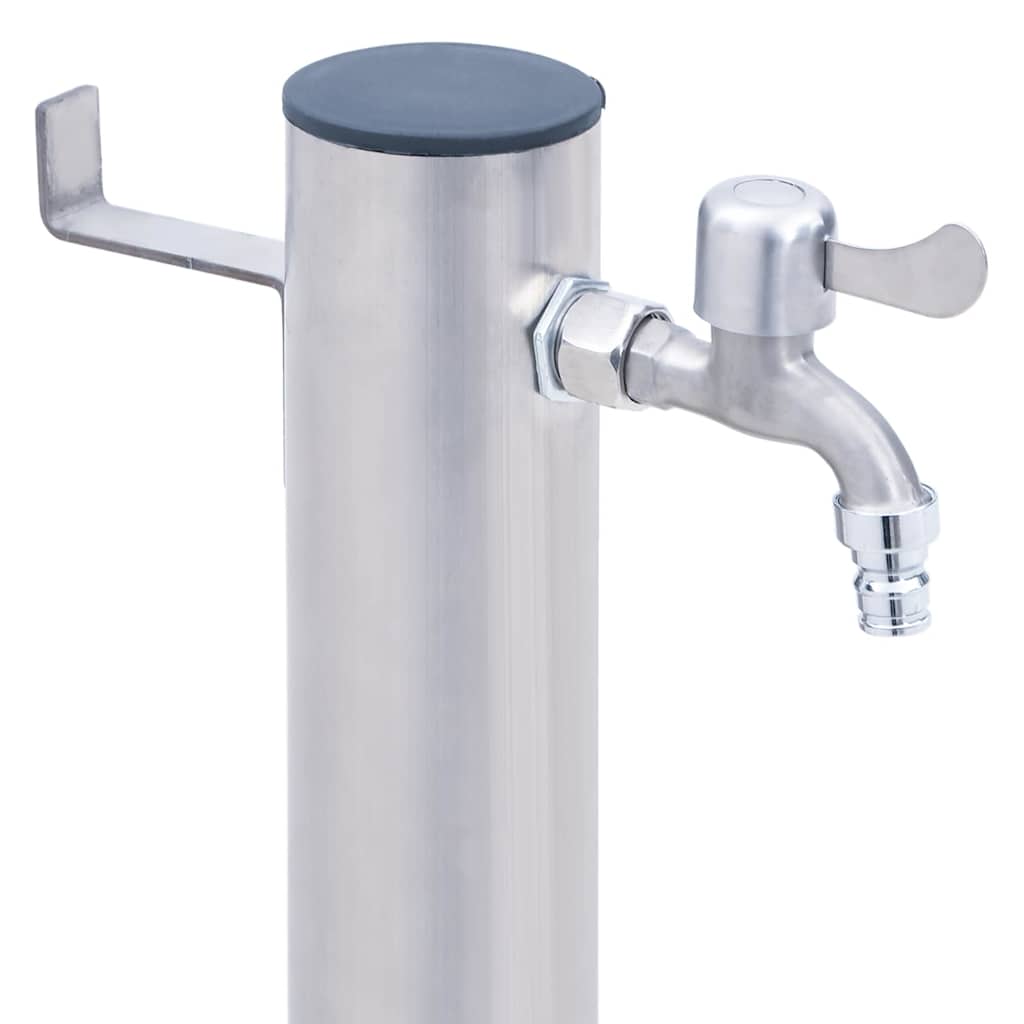 Waterzuil rond 60 cm roestvrij staal is nu te koop bij PeponiXL, paradijselijk wonen!