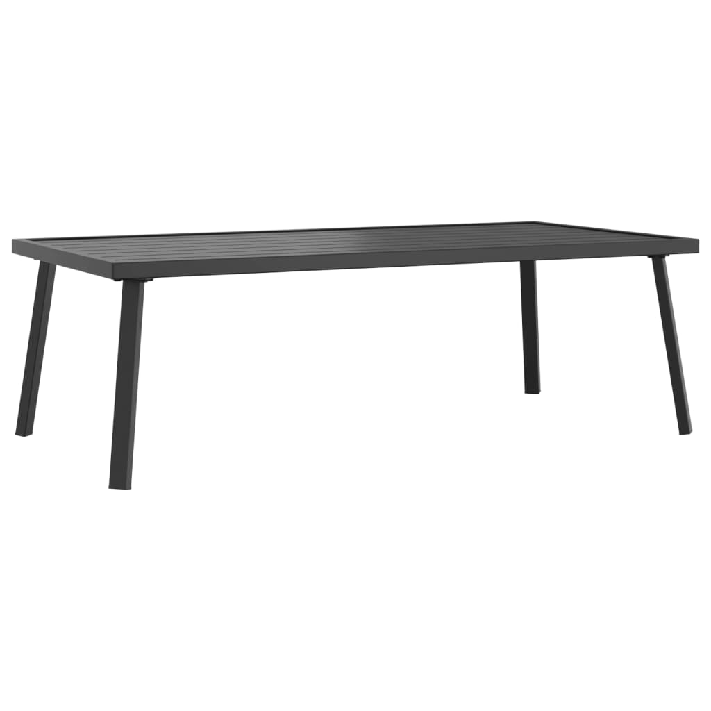 2-delige Loungeset staal antracietkleurig is nu te koop bij PeponiXL, paradijselijk wonen!