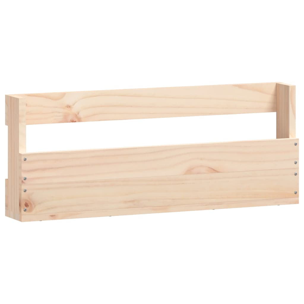 Wandschoenenrekken 2 st 59x9x23 cm massief grenenhout is nu te koop bij PeponiXL, paradijselijk wonen!