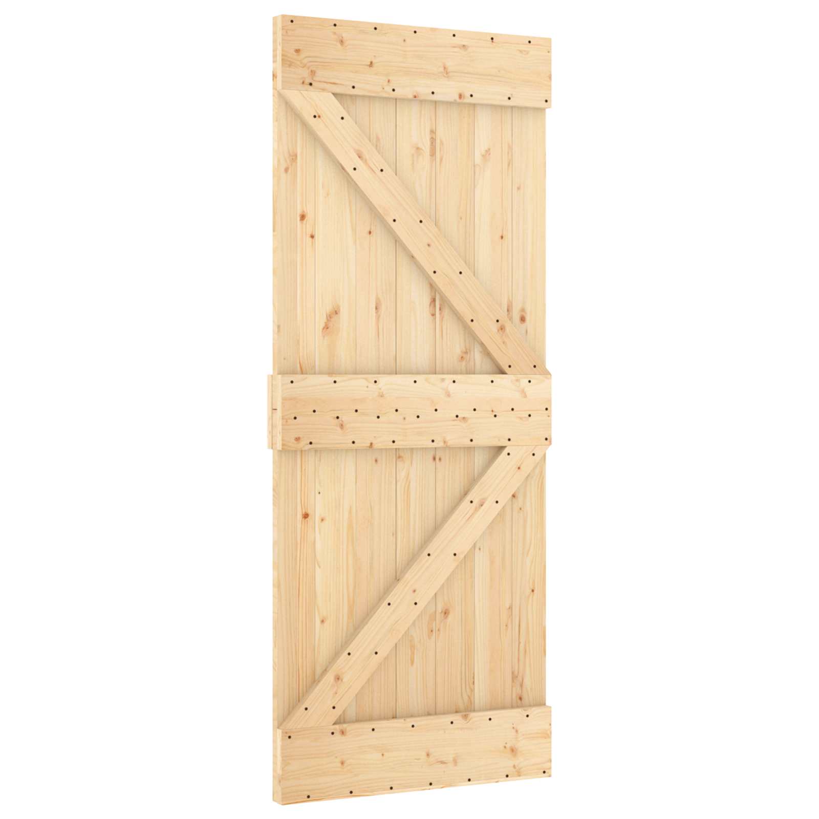 Deur NARVIK Naturel 85 x 210 cm Massief Grenenhout is nu te koop bij PeponiXL, paradijselijk wonen!