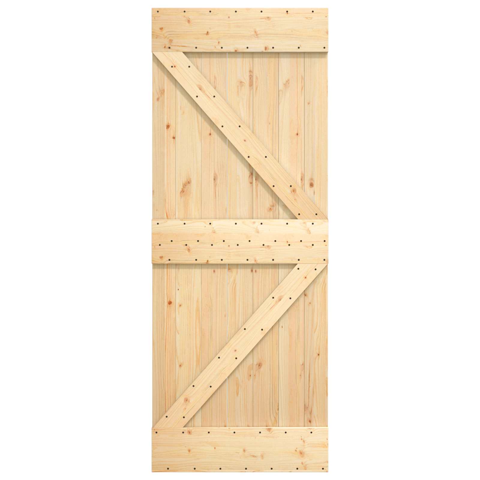 Deur NARVIK Naturel 85 x 210 cm Massief Grenenhout is nu te koop bij PeponiXL, paradijselijk wonen!