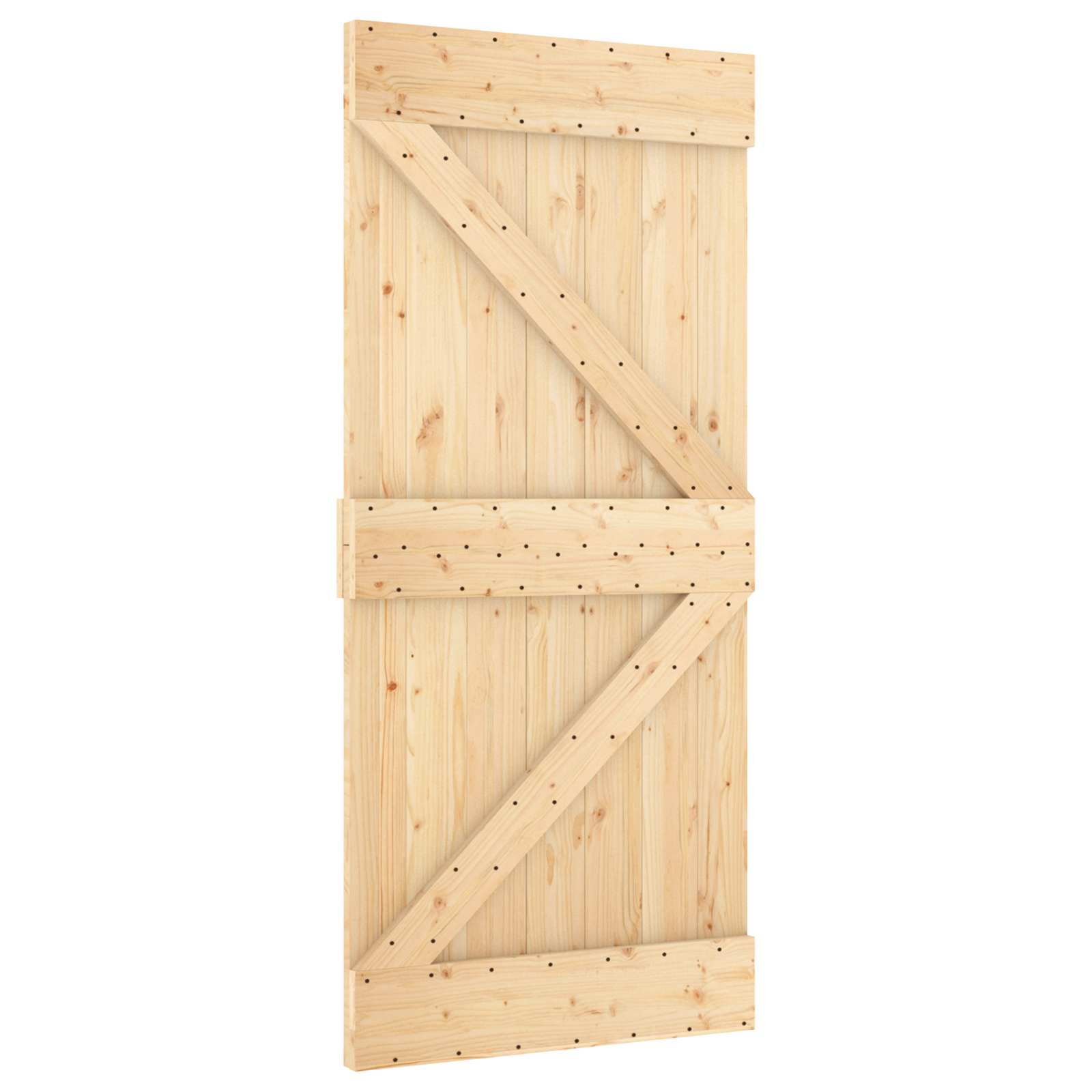 Deur NARVIK Naturel 95 x 210 cm Massief Grenenhout is nu te koop bij PeponiXL, paradijselijk wonen!