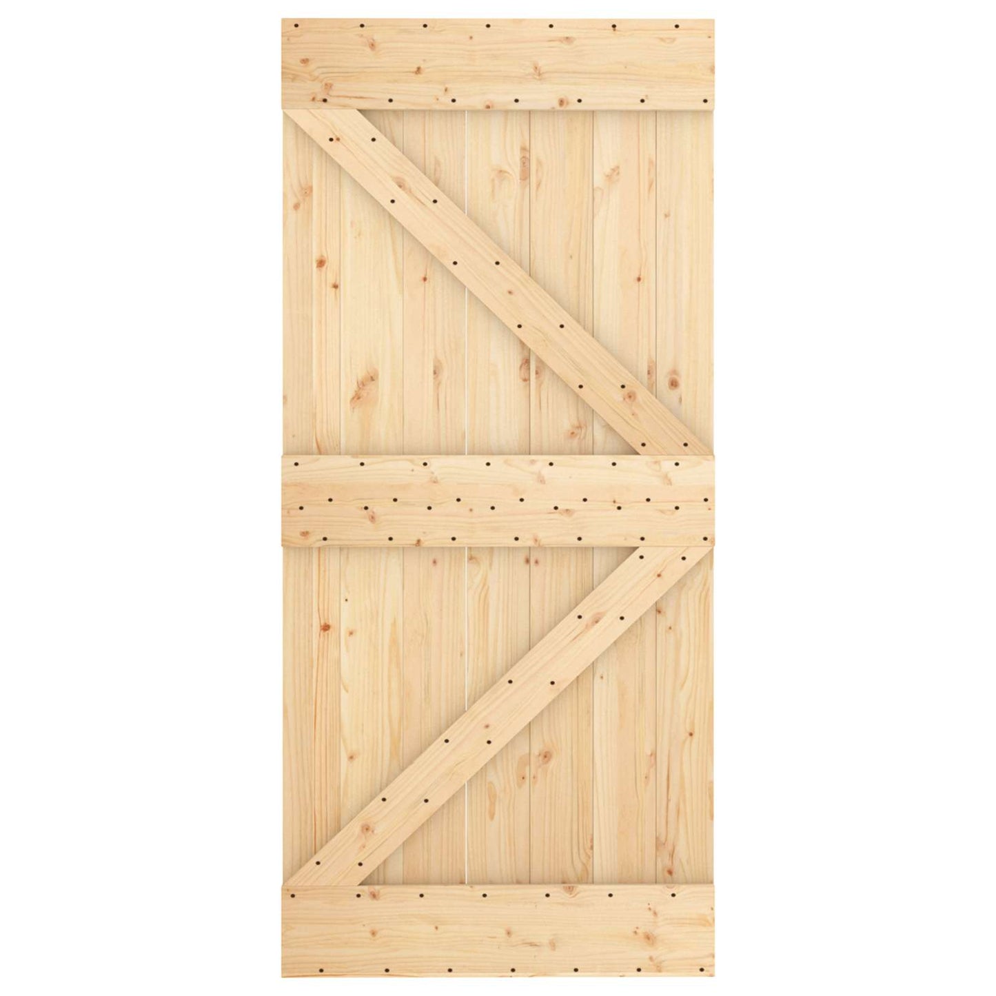 Deur NARVIK Naturel 95 x 210 cm Massief Grenenhout is nu te koop bij PeponiXL, paradijselijk wonen!