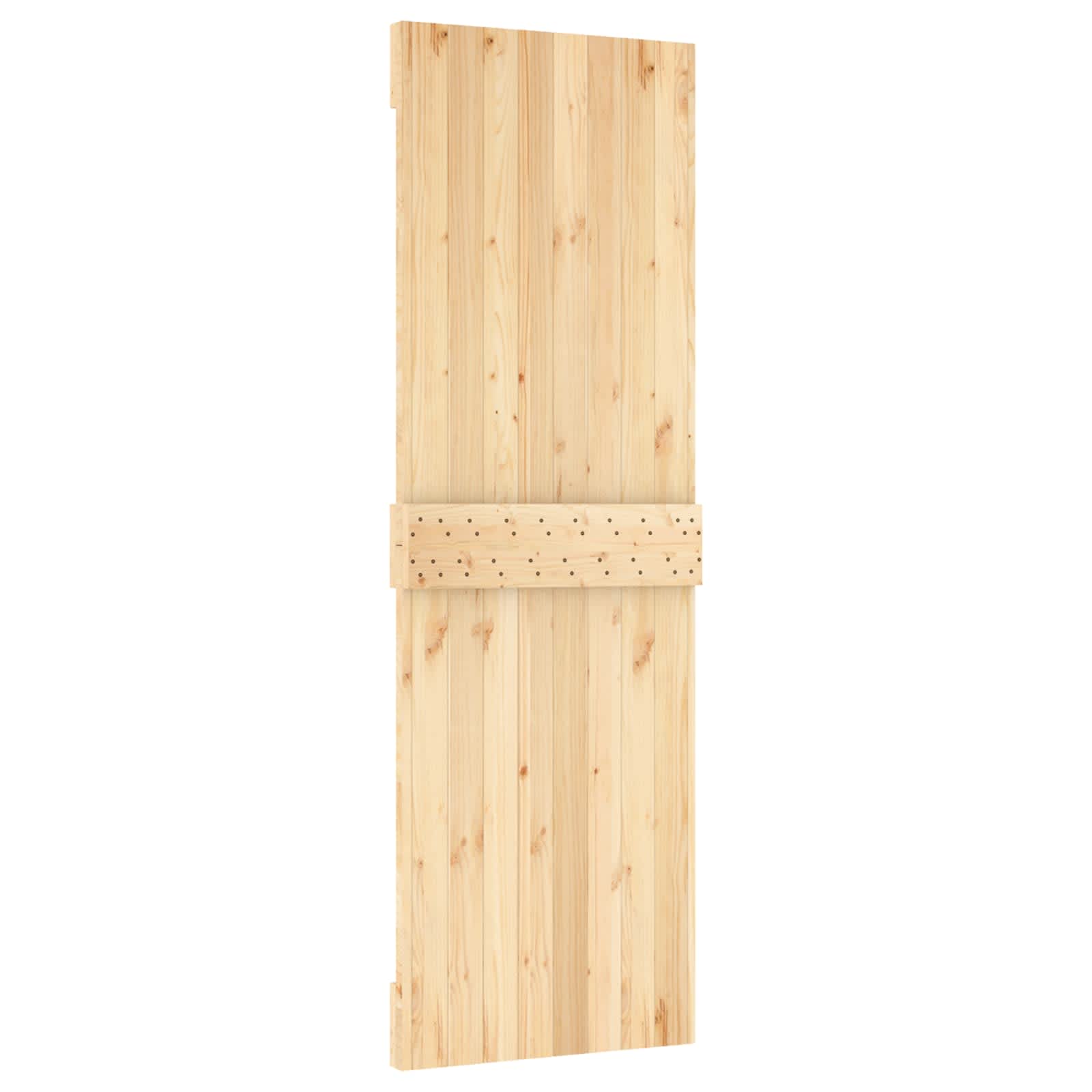 Deur NARVIK Naturel 70 x 210 cm Massief Grenenhout is nu te koop bij PeponiXL, paradijselijk wonen!