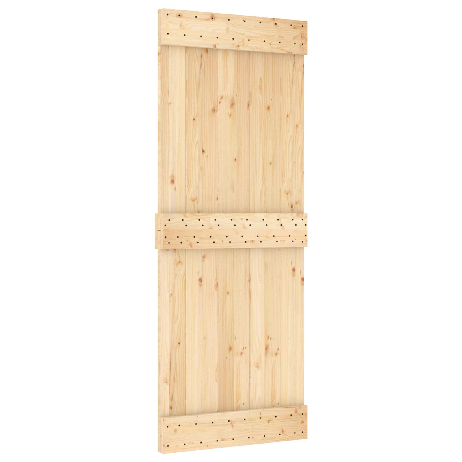 Deur NARVIK Naturel 80 x 210 cm Massief Grenenhout is nu te koop bij PeponiXL, paradijselijk wonen!