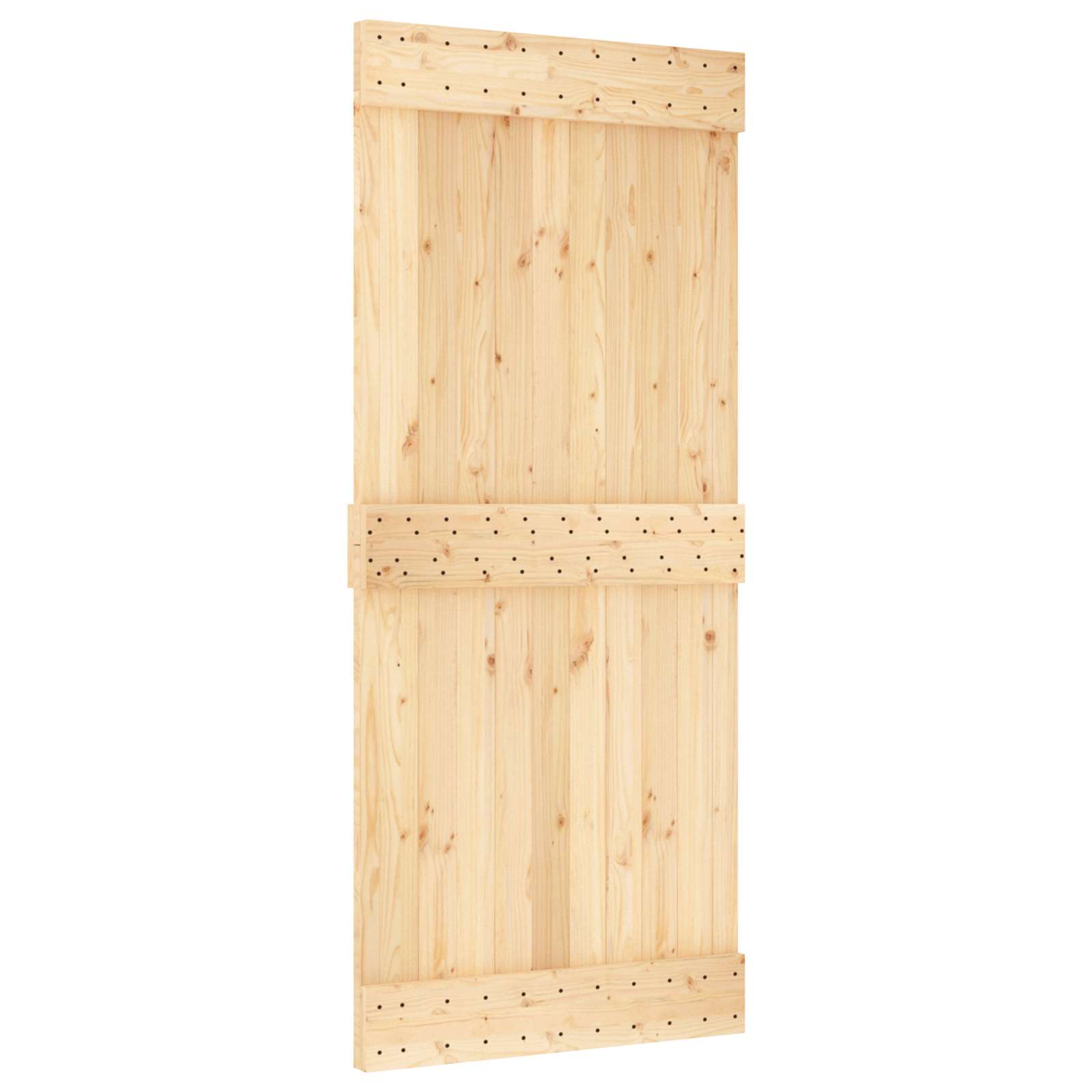 Deur NARVIK Naturel 90 x 210 cm Massief Grenenhout is nu te koop bij PeponiXL, paradijselijk wonen!