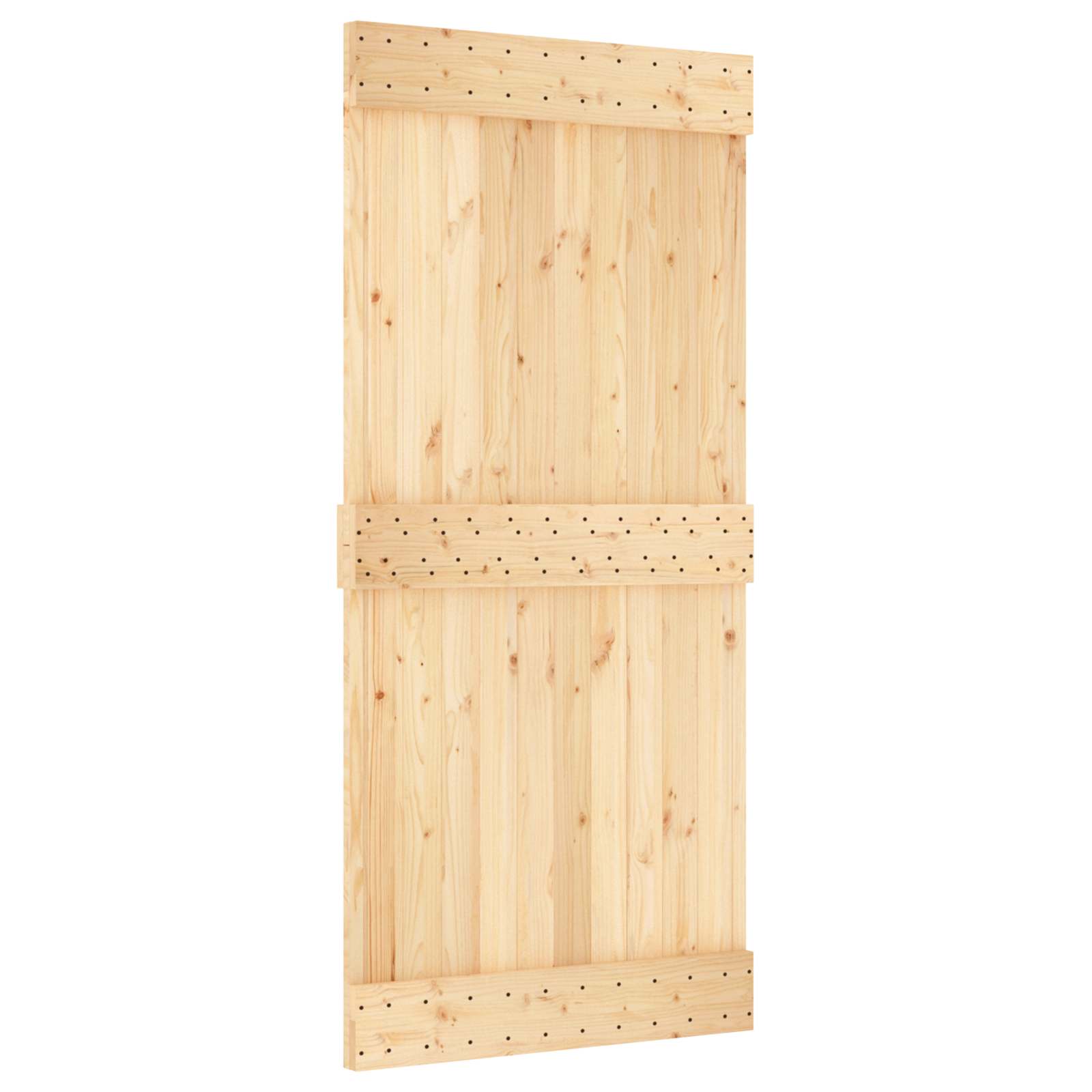 Deur NARVIK Naturel 95 x 210 cm Massief Grenenhout is nu te koop bij PeponiXL, paradijselijk wonen!