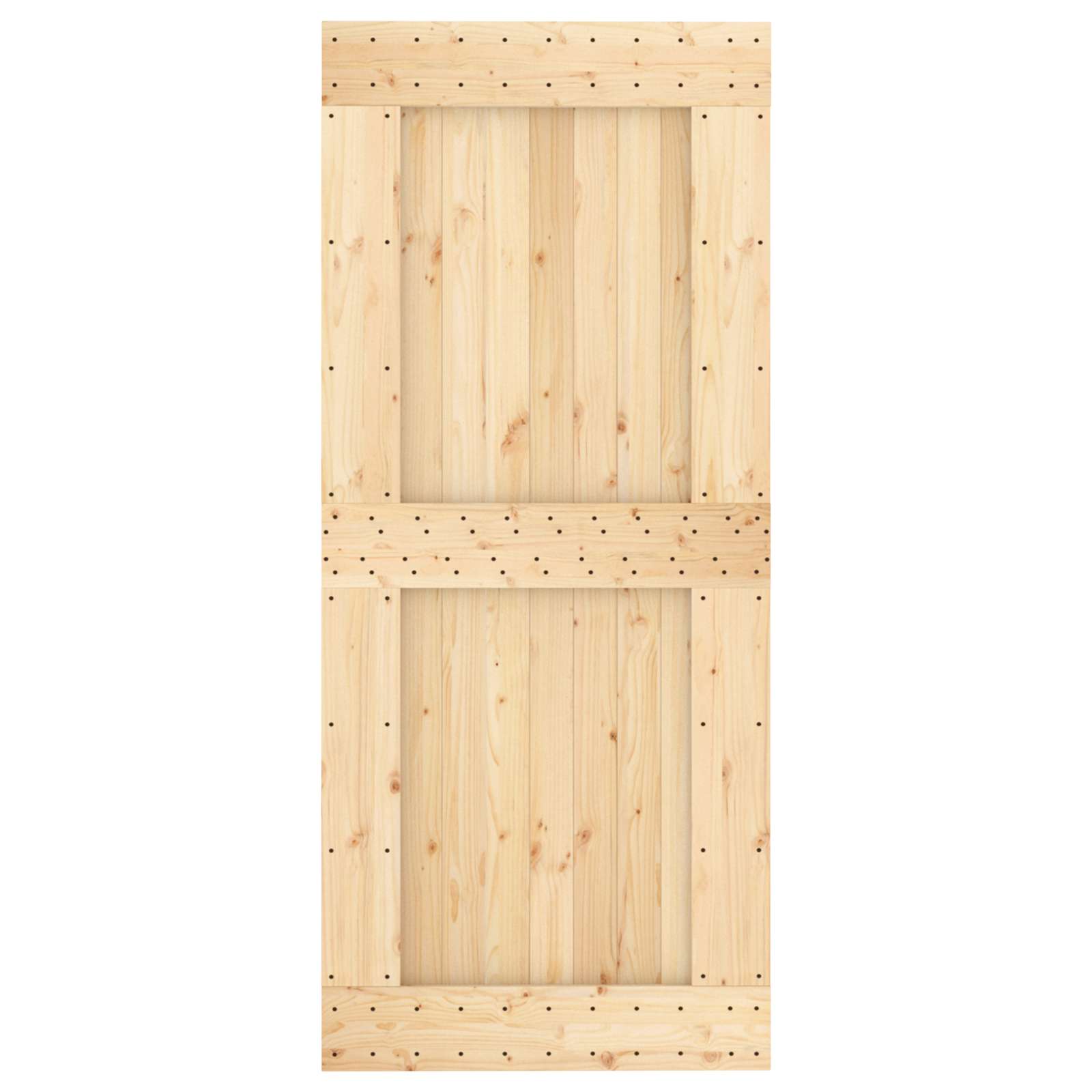 Deur NARVIK Naturel 90 x 210 cm Massief Grenenhout is nu te koop bij PeponiXL, paradijselijk wonen!