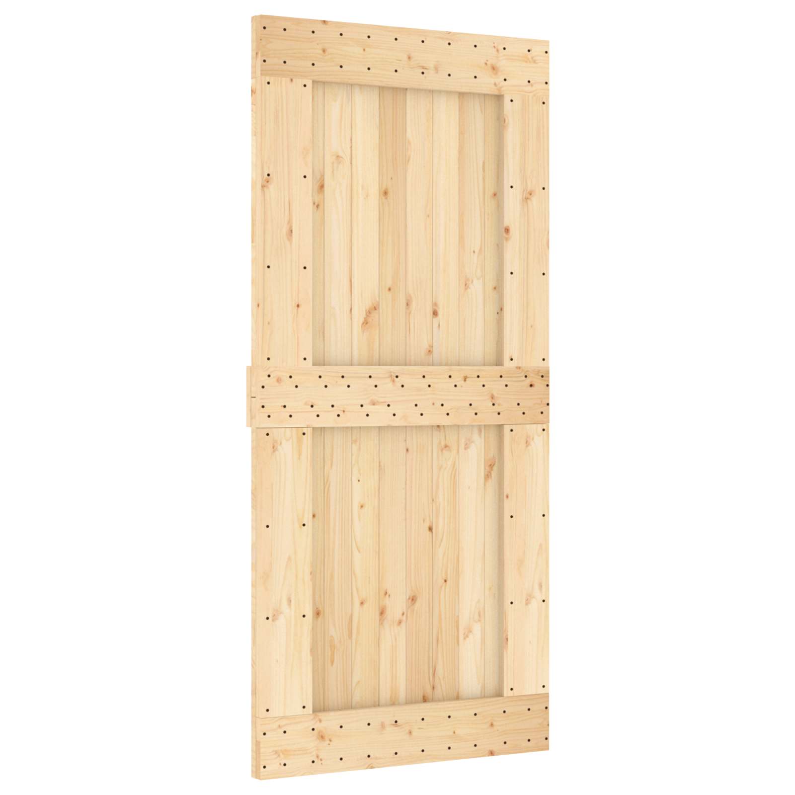 Deur NARVIK Naturel 95 x 210 cm Massief Grenenhout is nu te koop bij PeponiXL, paradijselijk wonen!